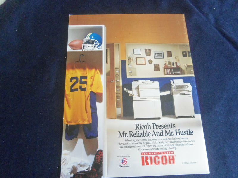 1994 AUG 28 KICKOFF CLASSIC XII PROGRAM - WEST VIRGINIA VS NEBRASKA - SP 1218S