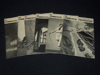 1936 THE COMMERCIAL PHOTOGRAPHER MAGAZINE LOT OF 6 ISSUES - O 3784
