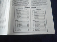 1994 SEP 3 FOOTBALL PROGRAM -DELAWARE STATE UNIV VS CHEYNEY STATE UNIV- SP 1217A