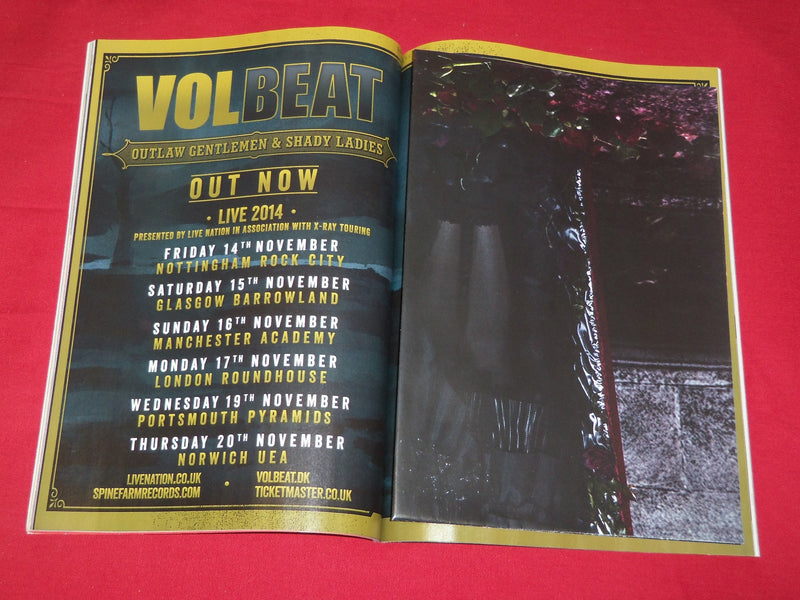 2014 AUGUST METAL HAMMER MAGAZINE ISSUE NO. 259 - SUICIDE SILENCE COVER - RC 386