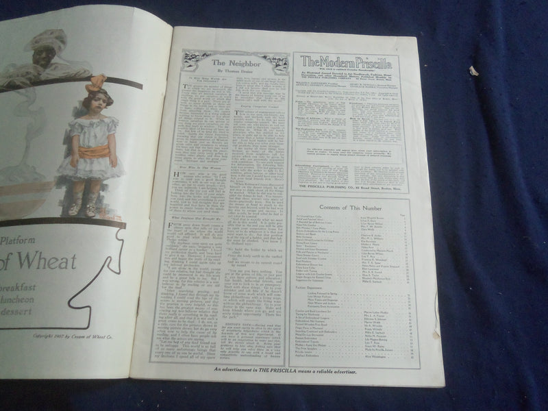 1914 FEBRUARY THE MODERN PRISCILLA MAGAZINE - ANNUAL ALL NEEDLEWORK - SP 6749D