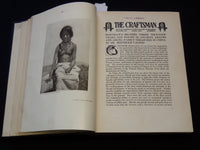 1907 APRIL-1909 SEPTEMBER THE CRAFTSMAN MAGAZINE BOUND VOLUME - KD 7894