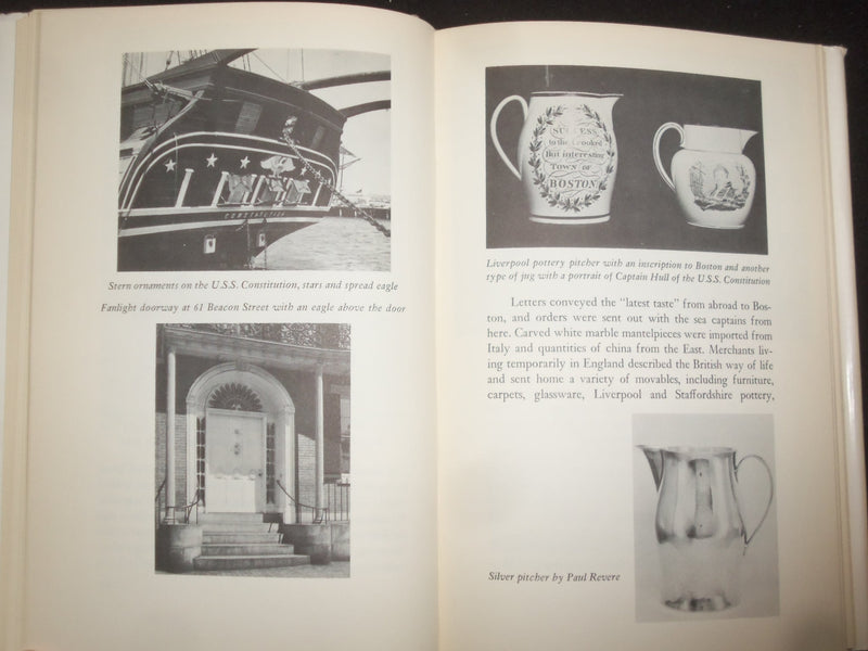 1961 THE BOOK OF BOSTON THE FEDERAL PERIOD HARDCOVER BOOK-MARJORIE ROSS- KD 9229