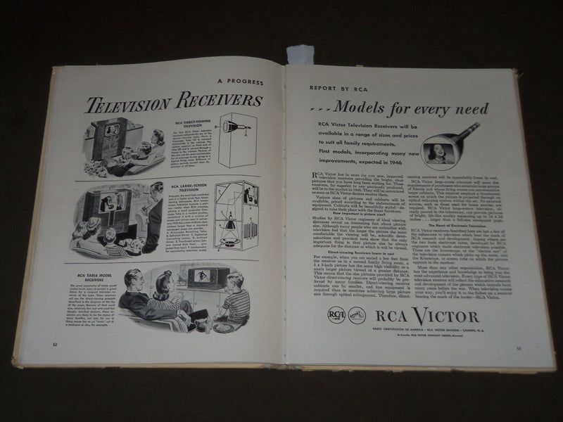 9146 AMERICAN TELEVISION SOCIETY INC. DIRECTORY BOOK - HARDCOVER - KD 4879