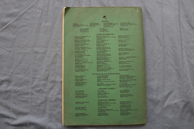 1945 AUTUMN THE LAND - A QUARTERLY MAGAZINE - SOFTCOVER - K 3203