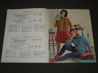 1963 BIG HITS IN BULKY KNITS CATALOGS VOLUME 73 - BIG SPICE YARN - ST 5136
