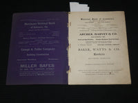 1906 MARYLAND LIFE INSURANCE COMPANY ALMANAC - SOFTCOVER - J 6867