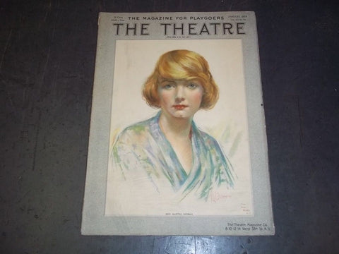 1914 JANUARY THE THEATRE ILLUSTRATED MAGAZINE - MISS MARTHA HEDMAN - II 3302