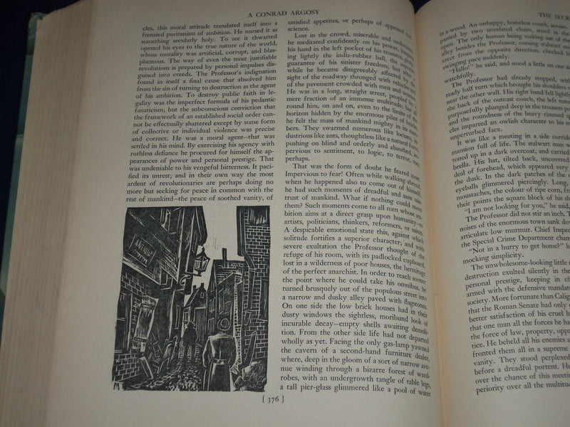 1942 A CONRAD ARGOSY BOOK - GREAT WOOD CUTS BY HANS ALEXANDER MUELLER - KD 2388