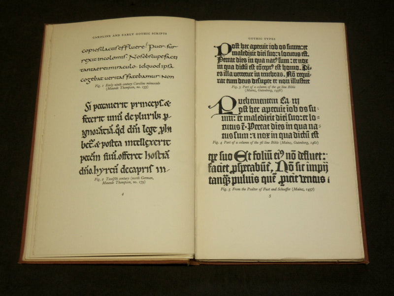 1926 TYPE DESIGNS OF THE PAST AND PRESENT BOOK BY STANLEY MORISON - KD 6139
