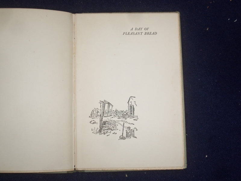 1926 A DAY OF PLEASANT BREAD HARDCOVER BOOK BY DAVID GRAYSON - KD 9071