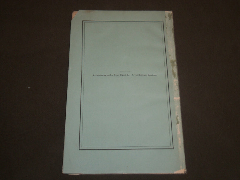 1892 RAPPORT SUR LE CONGRES GEOLOGIQUE DE WASHINGTON BY EMM. DE MARGERIE- J 4968