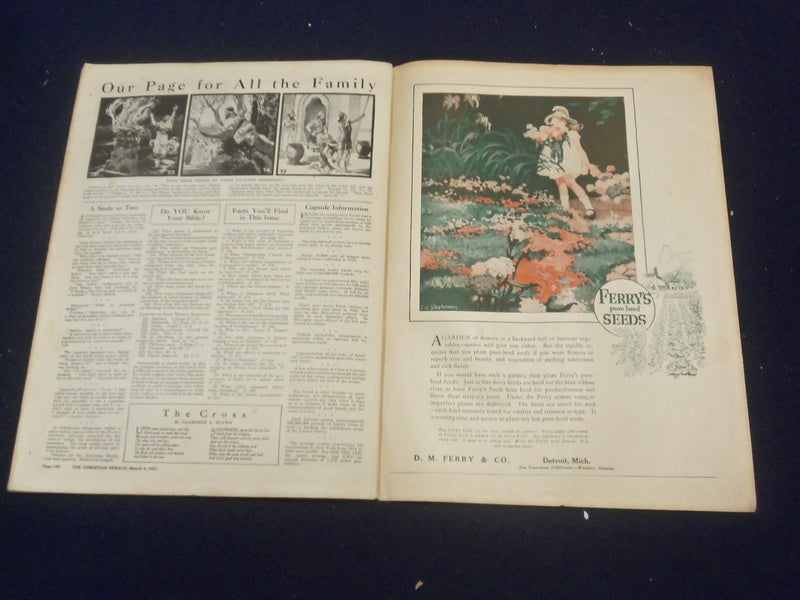 1923 MARCH 3 CHRISTIAN HERALD MAGAZINE - AN EGYPTIAN IRRIGATION SYSTEM - ST 6606