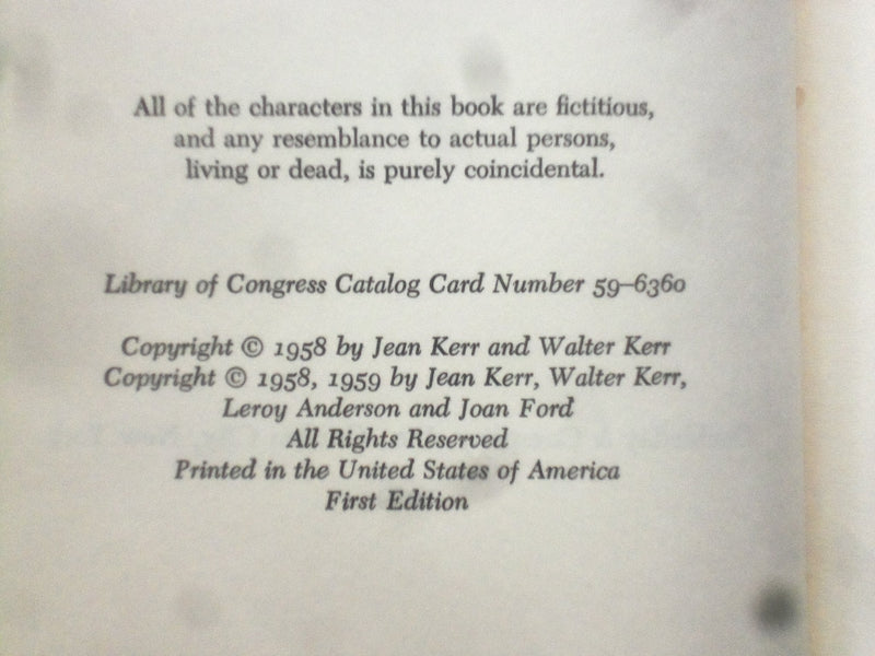 1959 GOLDILOCKS HARDCOVER BOOK BY JEAN & WALTER KERR - 1ST EDITION - KD 9198
