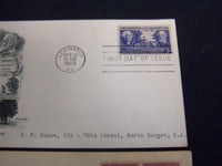 1945-1949 FIRST DAY COVERS LOT OF 3 - J 9267