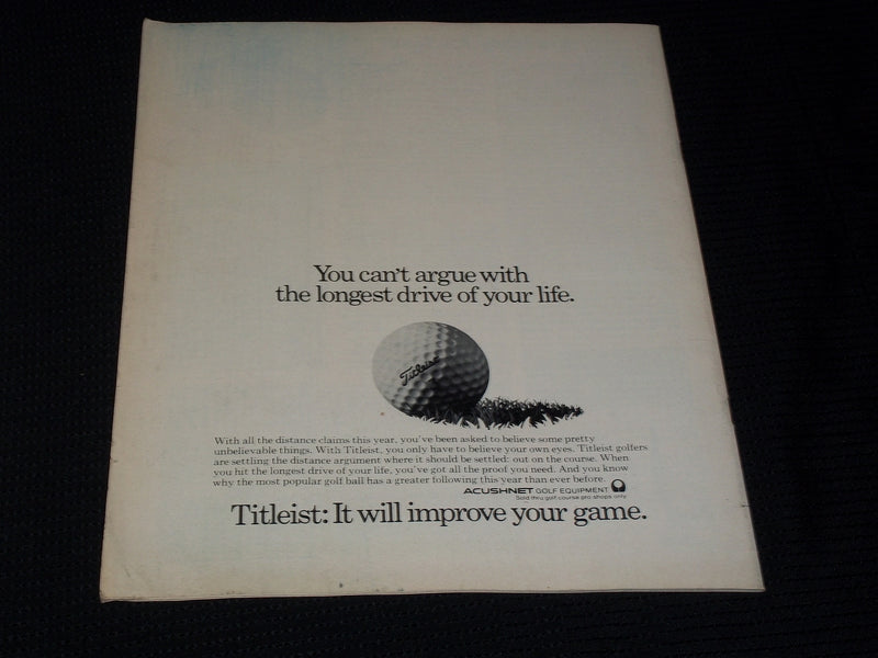 1973 AUGUST 17 GOLF WORLD NEWSWEEKLY MAGAZINE - JACK NICKLAUS - E 6135