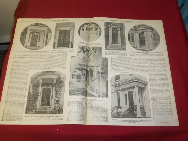 1904 JULY 3 NEW YORK TRIBUNE ILLUSTRATED SUPPLEMENT NEWSPAPER - JULY 4 - NP 3660