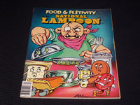 1978 DECEMBER NATIONAL LAMPOON MAGAZINE - FOOD & FESTIVITY FRONT COVER - E 3278