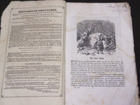 1850 MERRY'S MUSEUM AND PARLEY'S PLAYMATE MAGAZINE LOT OF 3 ISSUES - WR 893