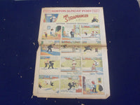 1916-1923 BOSTON SUNDAY POST & GLOBE COLOR COMICS - LOT OF 5 - NP 5201