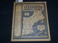 1933 JUNE WORCESTER DISTRICT TELEPHONE DIRECTORY BOOK - J 8804