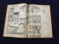 1958 JULY 14 BOSTON DAILY RECORD NEWSPAPER - 5 RESCUED IN HARBOR CRASH - NP 6355