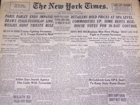 1946 JULY 2 NEW YORK TIMES - BIKINI TOLL RISES TO FIVE SHIPS SUNK - NT 2238