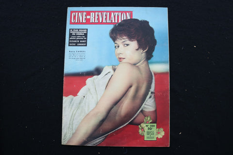 1958 JUNE 19 CINE-REVELATION MAGAZINE - DANY CARREL COVER - E 25109
