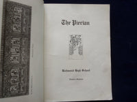 1914 PIERIAN RICHMOND HIGH SCHOOL YEARBOOK - RICHMOND, INDIANA - YB 1925V