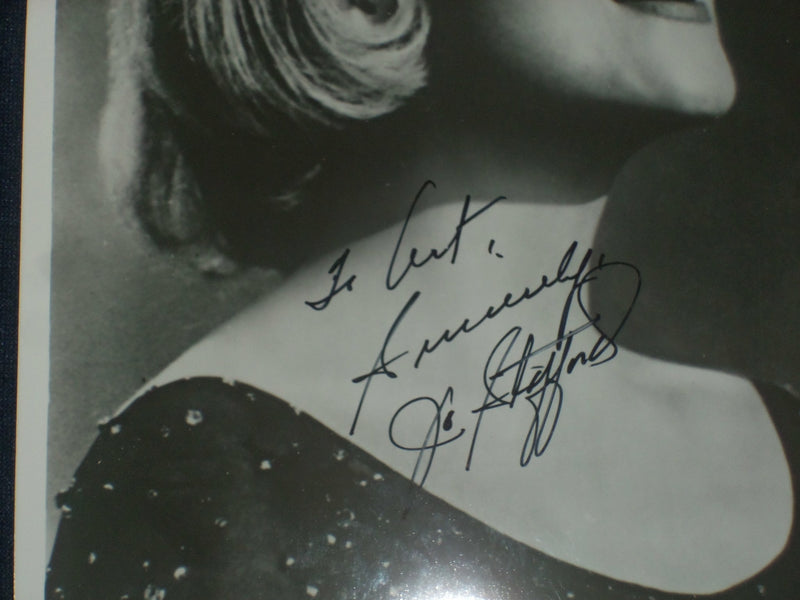 JO STAFFORD AUTOGRAPHED PHOTOGRAPH - J 6029