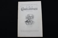 1897 OCTOBER 21 THE CONGREGATIONALIST MAGAZINE - REV. CHARLES M. LAMSON - K 2348