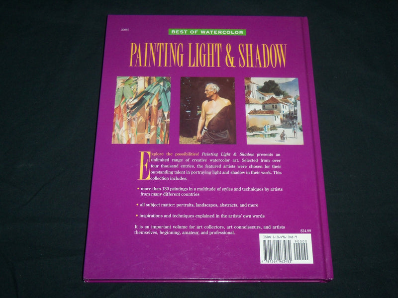 1997 PAINTING LIGHT AND SHADOW HARDCOVER BOOK - GREAT PHOTOS - I 2014