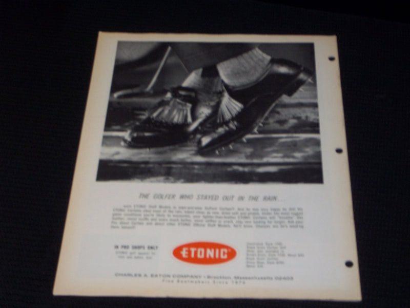 1966 NOVEMBER 4 GOLF WORLD MAGAZINE - RICHARD S. TUFTS & PENNINGTON - E 7301