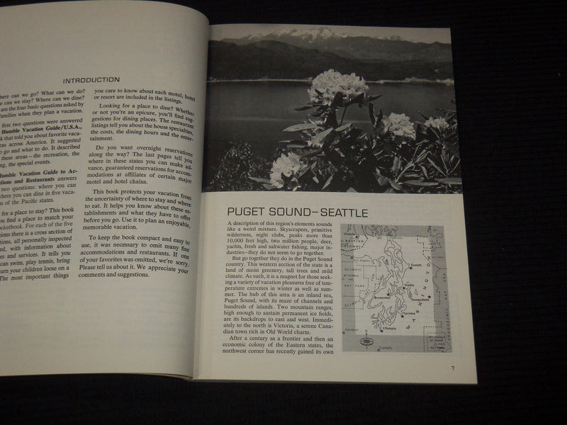 1969-1970 HUMBLE VACATION GUIDES LOT OF 3 - PACIFIC - WEST CENTRAL - O 3792