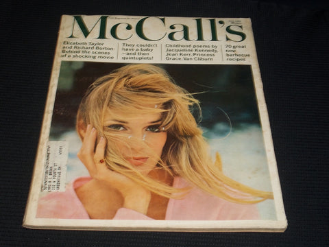1966 JUNE MCCALL'S MAGAZINE - NICE COLOR COVERS & ADS - E 1174