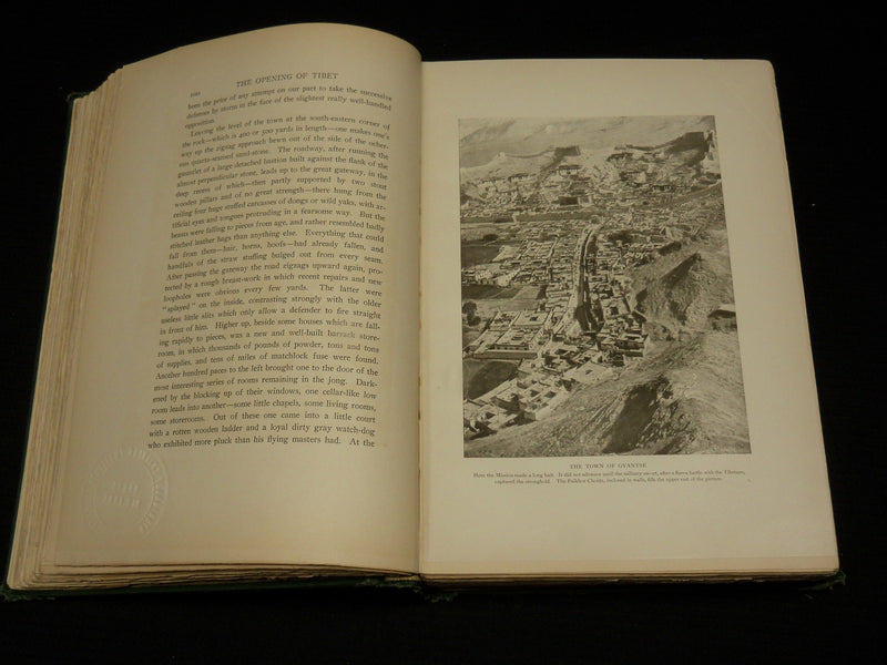 1905 THE OPENING OF TIBET HARDCOVER BOOK BY PERCEVAL LANDON - KD 7340
