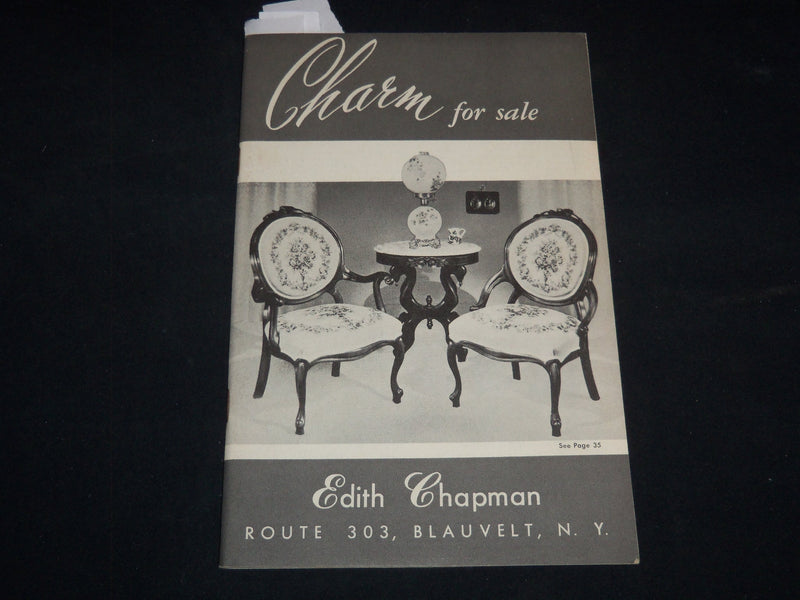 1960'S EDITH CHAPMAN CHARM FOR SALE CATALOG - BLAUVELT, NEW YORK - J 9125