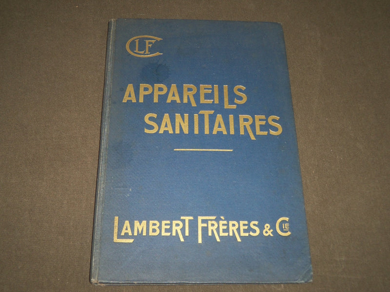 1926 LAMBERT FRERES & CIE APPAREILS SANITAIRES FRENCH CATALOGUE - FR 353
