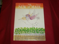 1984 MAY 7 NEW YORKER MAGAZINE FRONT COVER ONLY - GREAT ART FOR FRAMING