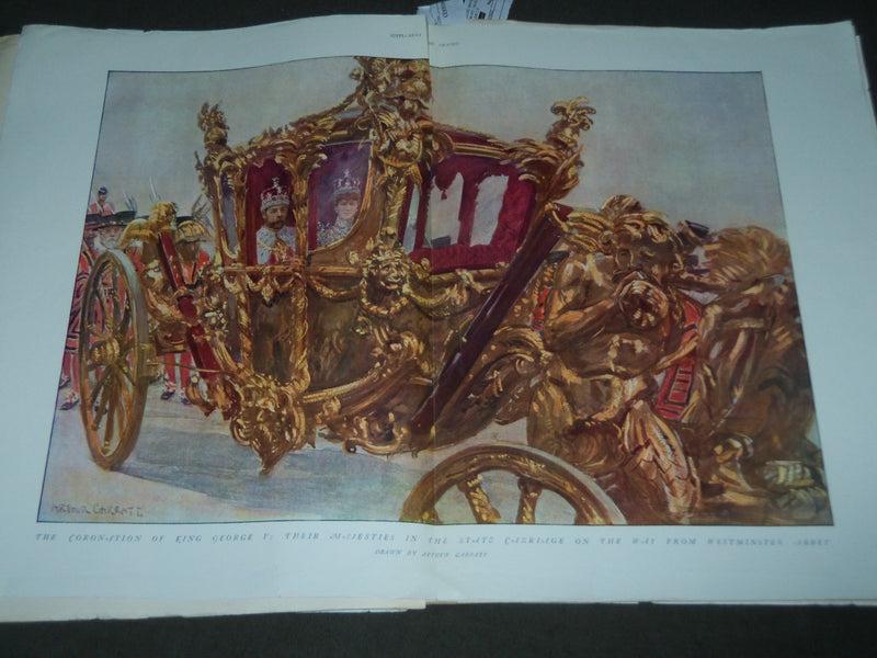 1911 JUNE 27 THE GRAPHIC CORONATION NUMBER - GEORGE & MARY - J 2763
