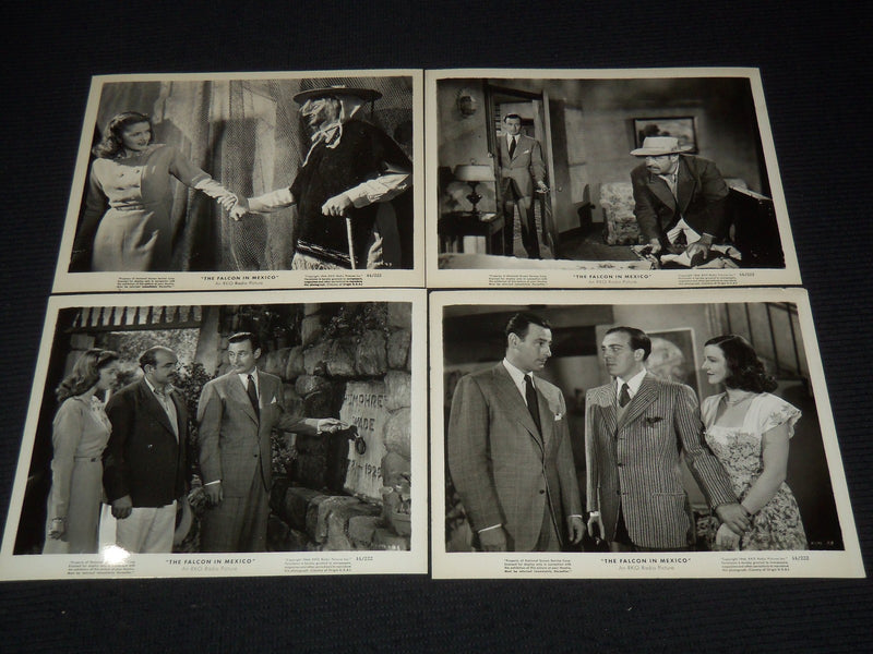 1944 THE FALCON IN MEXICO MOVIE STILLS LOT OF 12 - 8x10 - #74