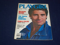 1987 APRIL PLAYGIRL MAGAZINE - MICHAEL NOURI - SP 9288
