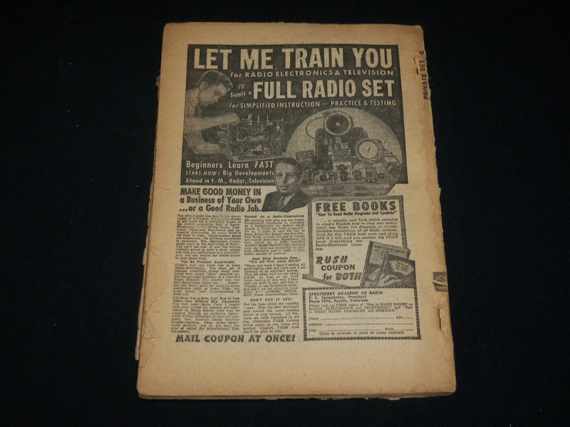 1946 JULY PRIVATE DETECTIVE STORIES PULP MAGAZINE - ROGER TORREY - ST 5342L