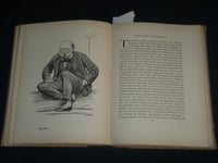 1928 LIONS AND LAMBS BOOK BY LOW & LYNX - GREAT ILLUSTRATIONS - KD 5478