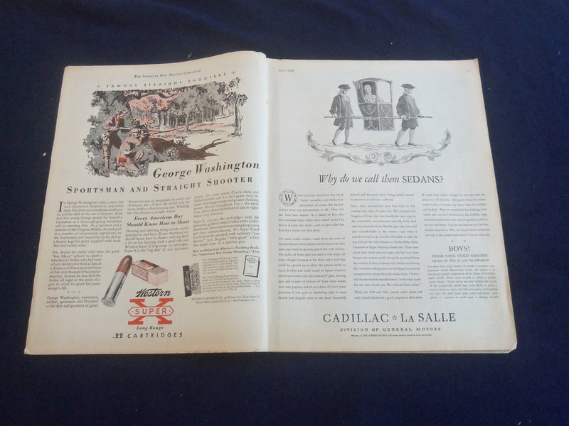 1932 APRIL AMERICAN BOY MAGAZINE - SWORDS AGAINST CARTHAGE! - ST 7067