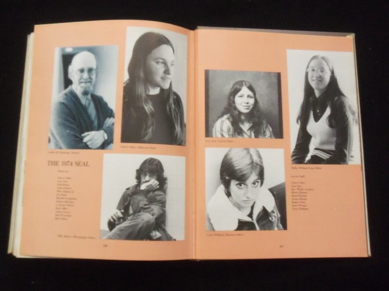 1974 THE SEAL TRENTON STATE COLLEGE YEARBOOK - TRENTON, NEW JERSEY - YB 3152