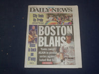 2021 JUNE 28 NEW YORK DAILY NEWS NEWSPAPER - RED SOX SWEEP YANKEES, 6 IN A ROW