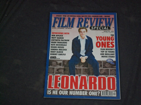 1998 FILM REVIEW SPECIAL MAGAZINE - LEONARDO DICAPRIO COVER - CW 721