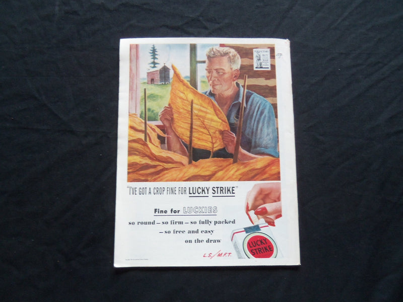 1944 MARCH 13 TIME MAGAZINE - SENATOR TOM CONNALLY - T 907