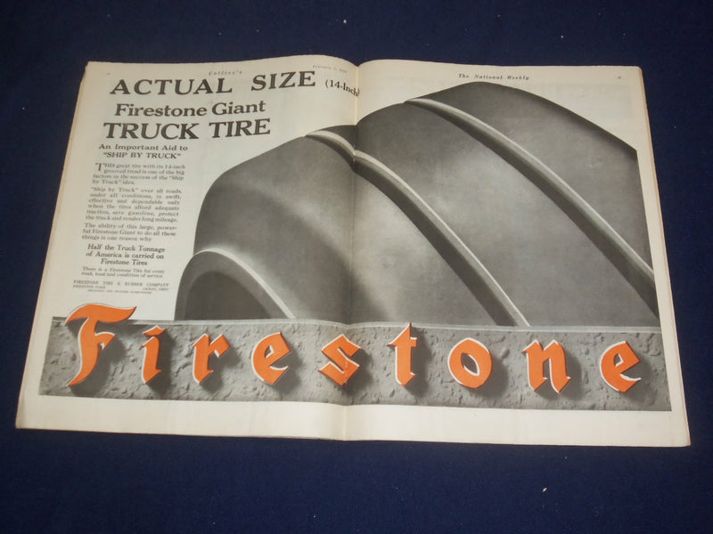 1919 FEBRUARY 1 COLLIER'S MAGAZINE -CRYSTALLIZING THE LEAGUE OF NATIONS- ST 6751